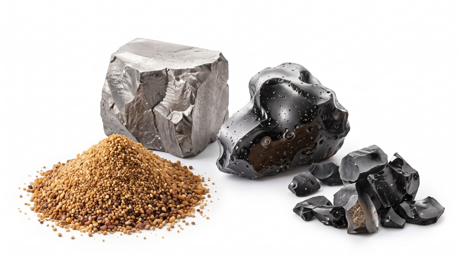 Ion adsorption clay, monazite, and slag feedstock